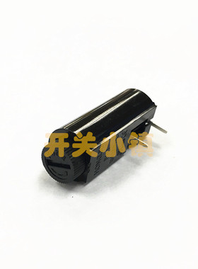 台湾HONGJU原装保险丝管 FH1-206W 5*20 10A 侧插焊板式 保险丝座