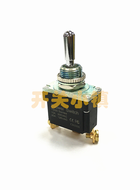 TOOWEI太玮防水钮子开关 12MM安装孔 3脚双复位 T501MW 室外 IP67