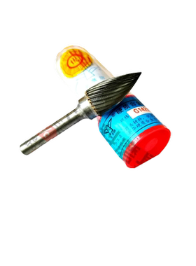 金鹰牌G1425M06硬质合金旋转锉弧形尖头6*14钨钢金属打磨头