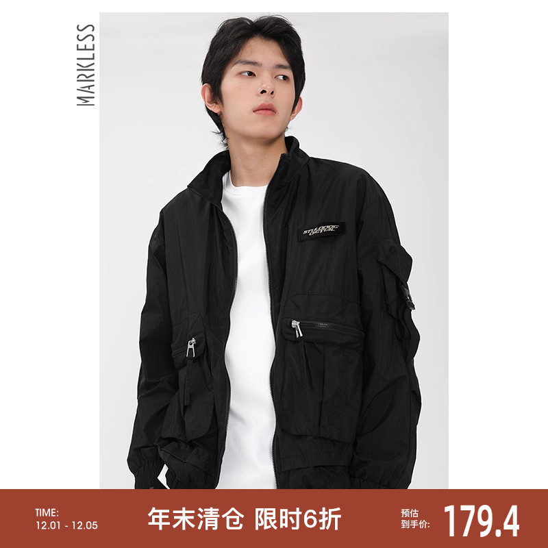 markless机能防风夹克潮夏季韩版