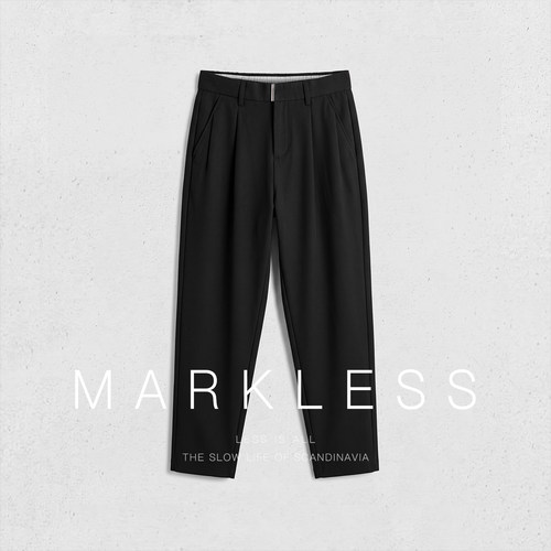 Markless易打理免烫男士休闲裤