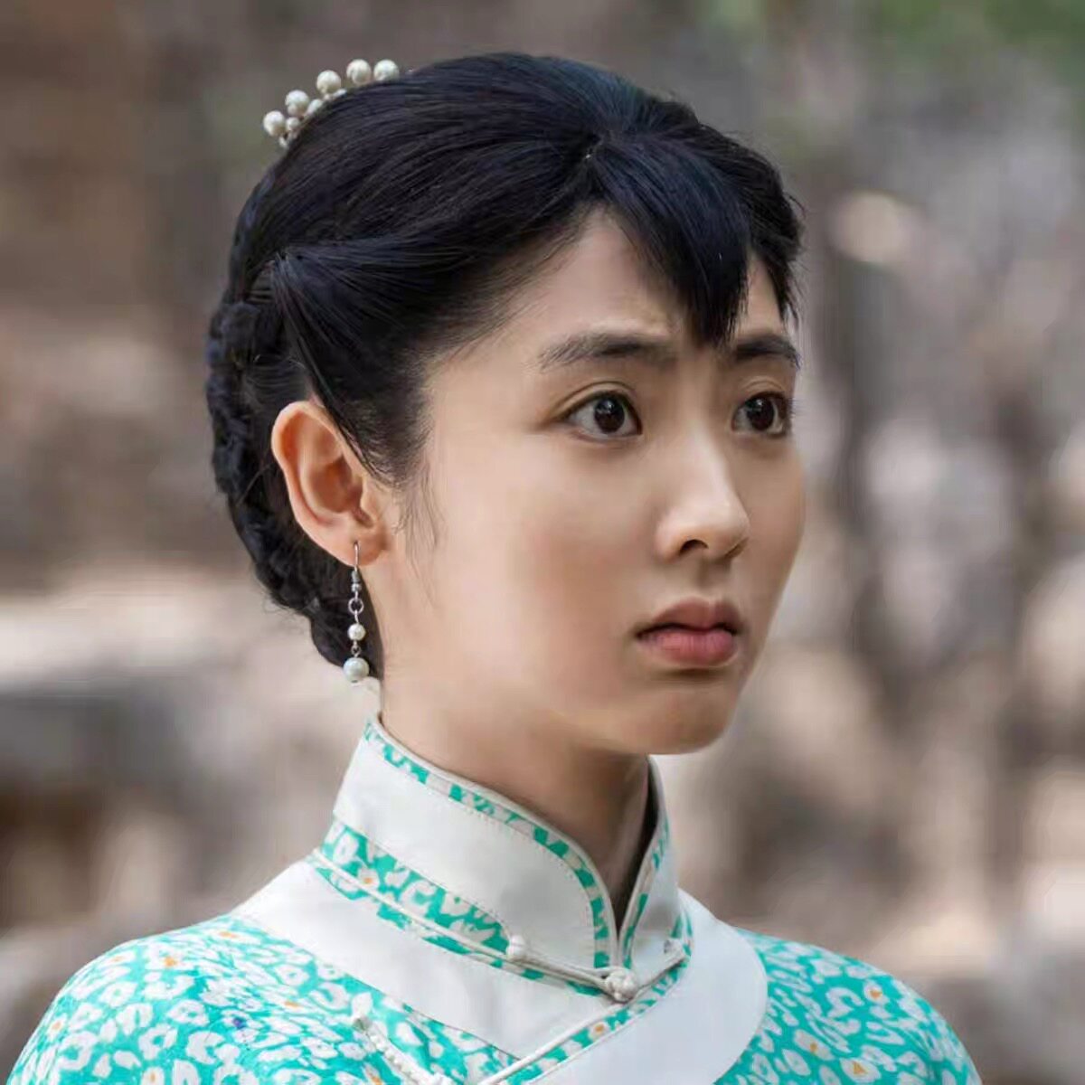 生万物苏苏同款珍珠耳环耳钩女