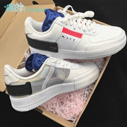 Nike Nike Air Force1Type Air Force One AF1 Chức năng giải cấu trúc N354 Giày CI0054-100 - Dép / giày thường