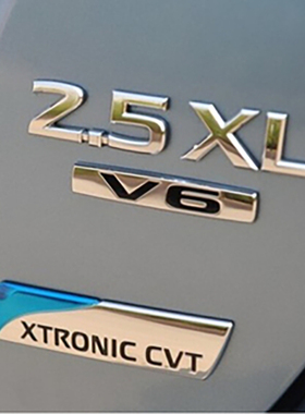 新老天籁2.5XL 2.5XV V6车标 CVT 250XL XV 230JK后尾箱英文车标