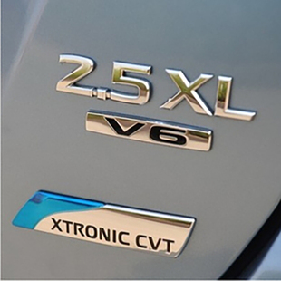 2.5XV V6车标 250XL 230JK后尾箱英文车标 CVT 新老天籁2.5XL