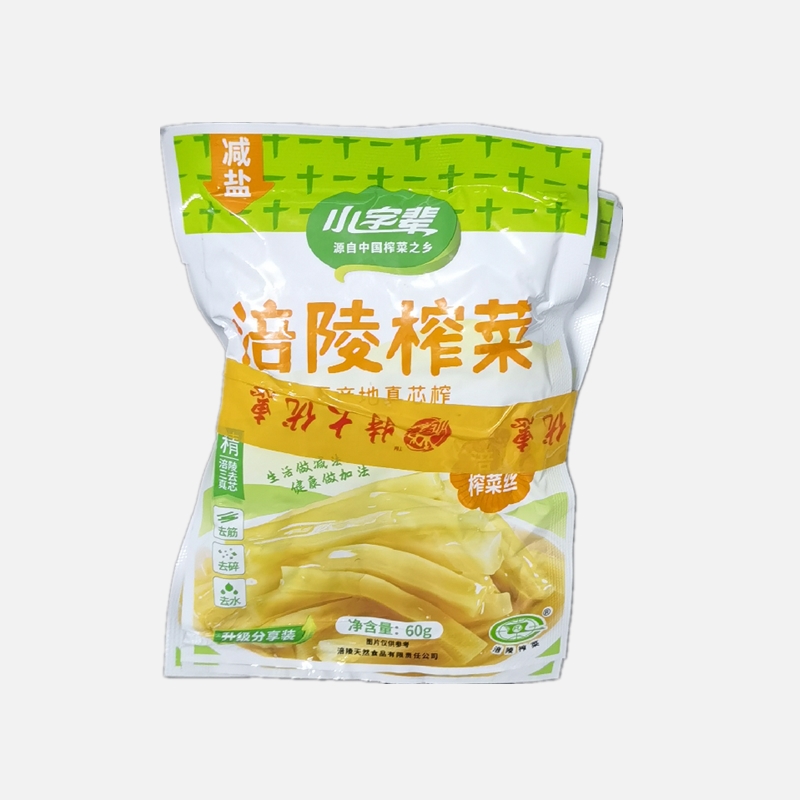 小字辈涪陵榨菜丝60g*3袋*10组 涪陵榨菜酱菜小包榨菜