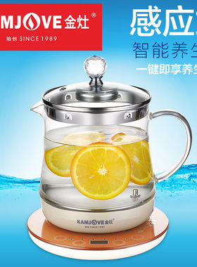 KAMJOVE/金灶HT-580养生壶玻璃煎药壶煮花茶壶电热水壶保健壶560