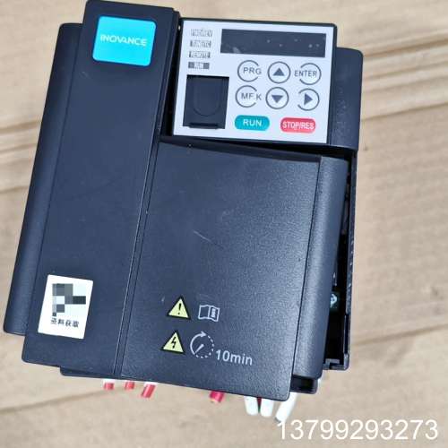 汇川变频器MD310T0.7B，0.75KW功率，三相380