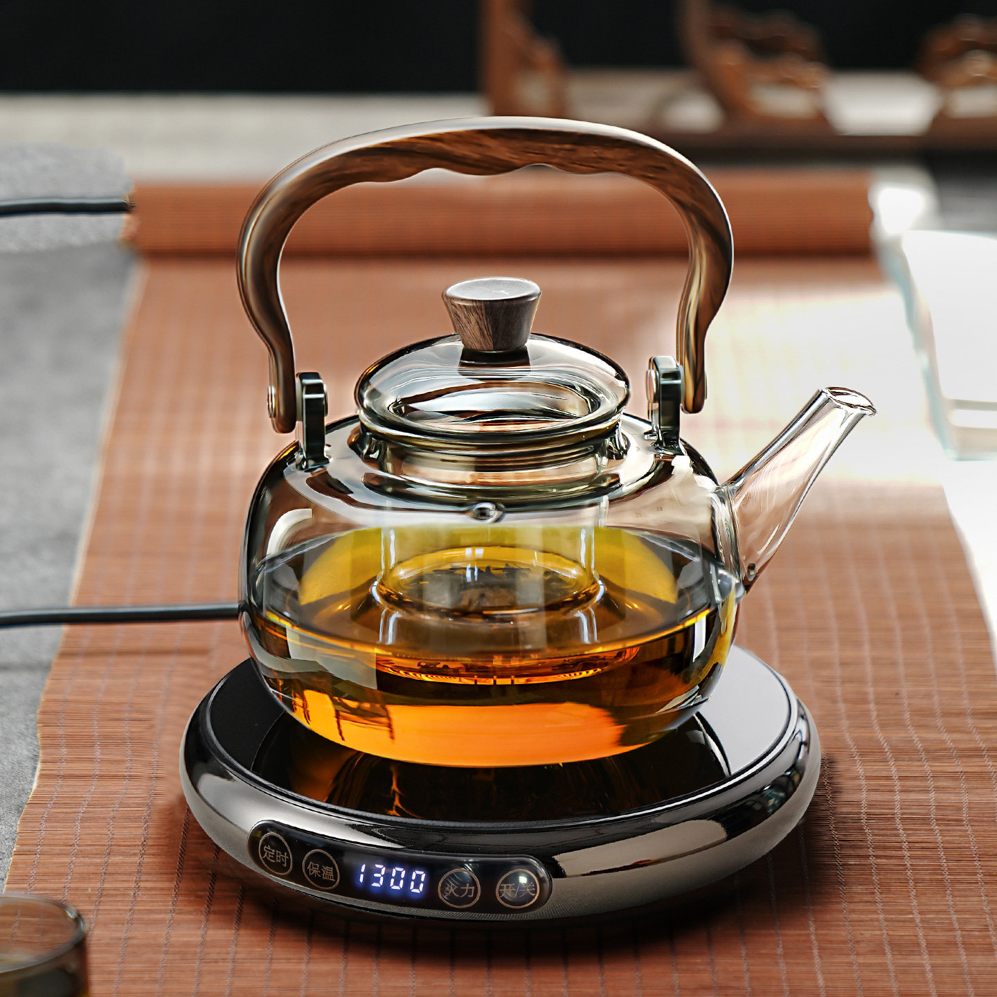 2025新款横硕电陶炉1300W家用煮茶器超薄迷你小型多功能电茶炉具,餐饮具,煮茶炉,淘宝优惠券,粉丝福利购,淘宝优惠卷