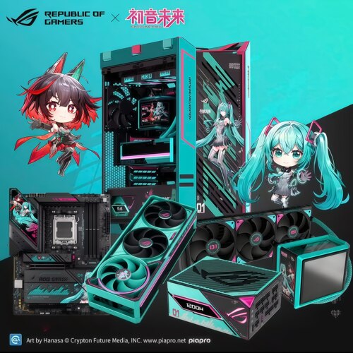 华硕ROGX初音未来联名