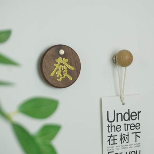 猫眼遮挡盖磁吸装饰保护贴