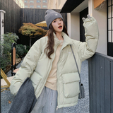 现货大口袋短款白鸭绒羽绒服2C282-6662P245K368，女装棉衣/棉服，2C282