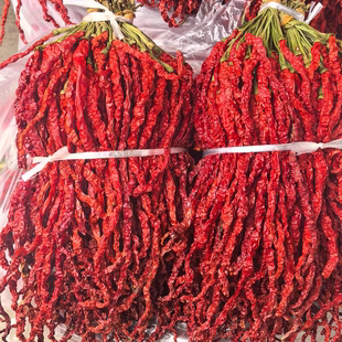 云南宣威皱皮椒线椒皱椒鸡爪椒特香香辣辣椒油贵州毕节大方邹皮