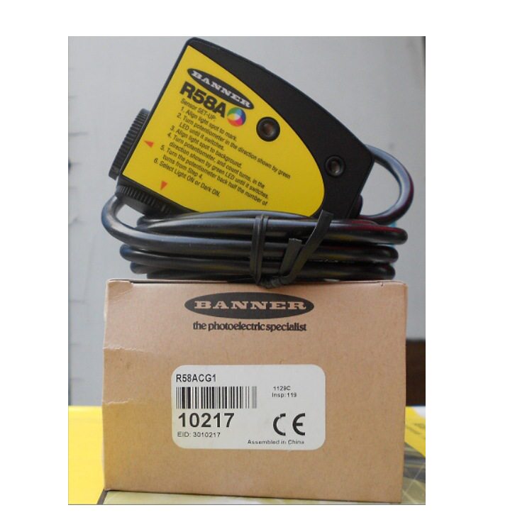 供应美国邦纳BANNER色标传感器R58ACG1