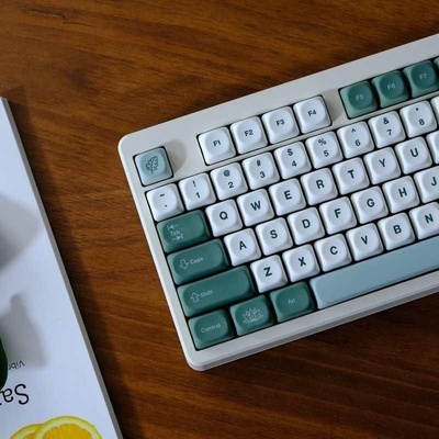 星尘外设   MOA高度 植物园 热升华键帽 PBT材质