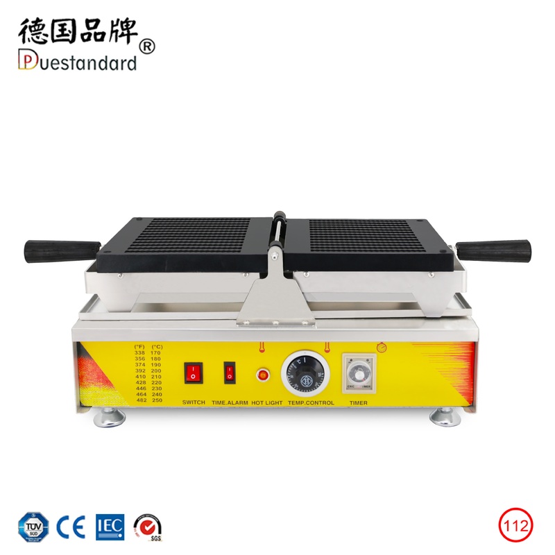 新款商用饼干棒棒华夫机螺纹状薯条形状烤饼机德国街头小吃np112