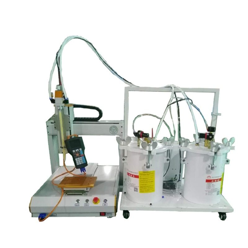 批发全自动一比一双组份配台式AB胶灌胶机 机器自动配胶自动点胶,五金/工具,电动打胶机,淘宝优惠券,粉丝福利购,淘宝优惠卷