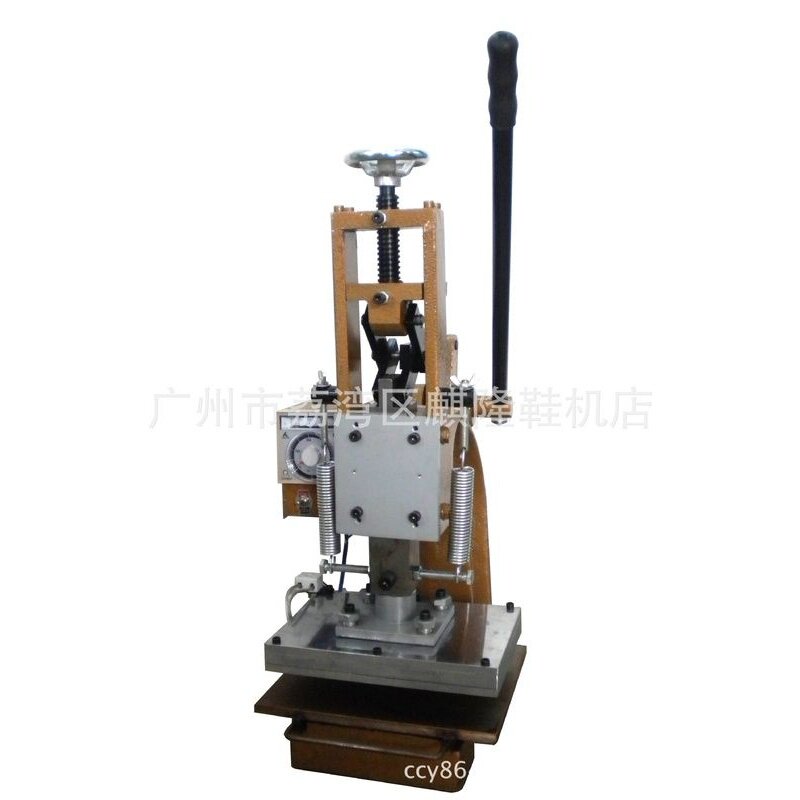 麒隆QL-85PT手动大烫金机/制鞋机械/皮革机械/制鞋设备/鞋机