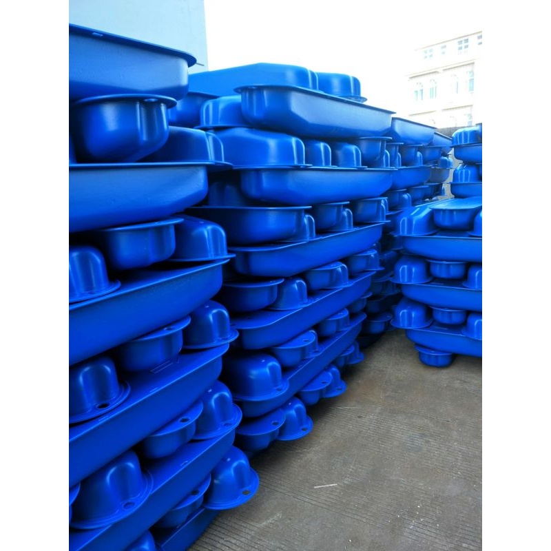 鱼塘增氧机叶轮式水车浮船及塑料配件