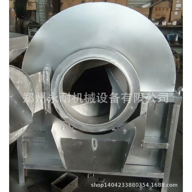 现货供应电加热豆子炒货机 滚筒电热炒豆机 五谷杂粮烘焙炒货机