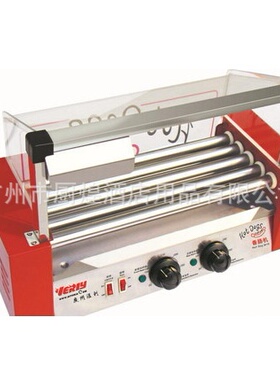 汇利WY-005台湾五管烤香肠机商用/五棍烤火腿肠机热狗机烤肠机器