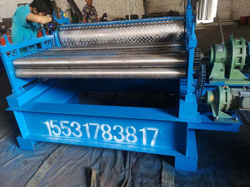 脚踏板压花机 辊花机2mm厚的铁板压花机滚花机同林现货销售压花机