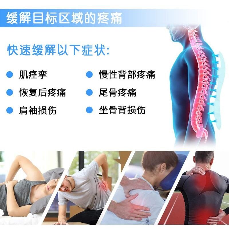worldbio背部理疗冷热敷垫软凝胶重复使用缓解冰袋酸痛可背部