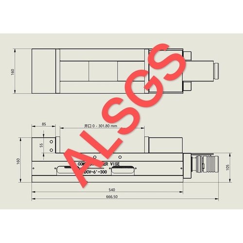 MC精密油压虎钳ALSGS厂家高精密液压平口钳机械倍力气动台钳现货