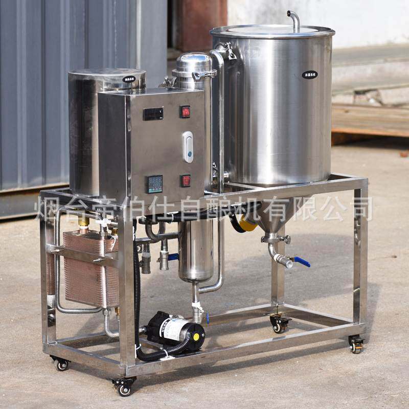 葡萄酒甜酒不锈钢巴士杀菌机高温瞬杀管式灭菌机酿酒设备防止爆瓶