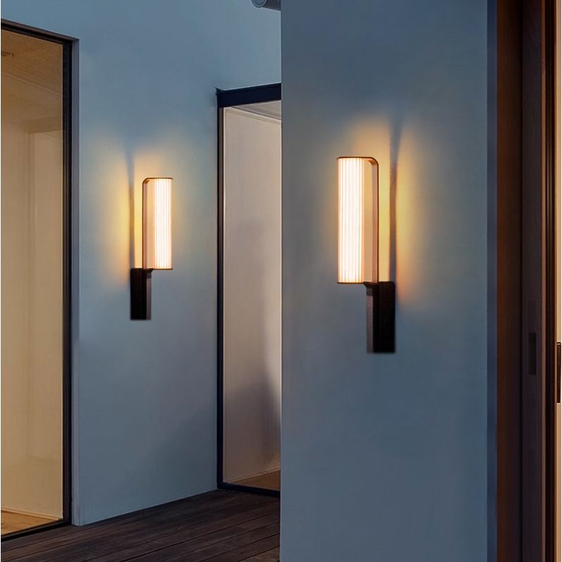 户外防水壁灯别墅外墙灯庭院室外花园简约装饰氛围灯大门两侧壁灯