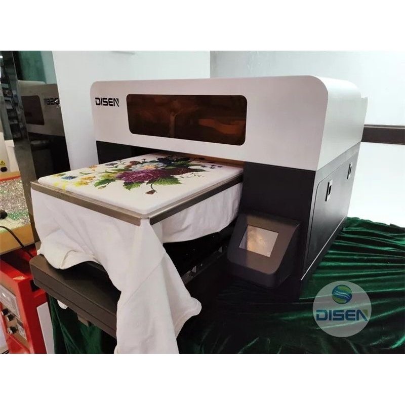 A3纺织直喷数码平板打印机 t恤服装印图案印花机 T-shirt printer