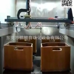 福建厦门茶叶盒自动喷漆设备 竹木盒自动喷涂设备 喷油机喷色设备