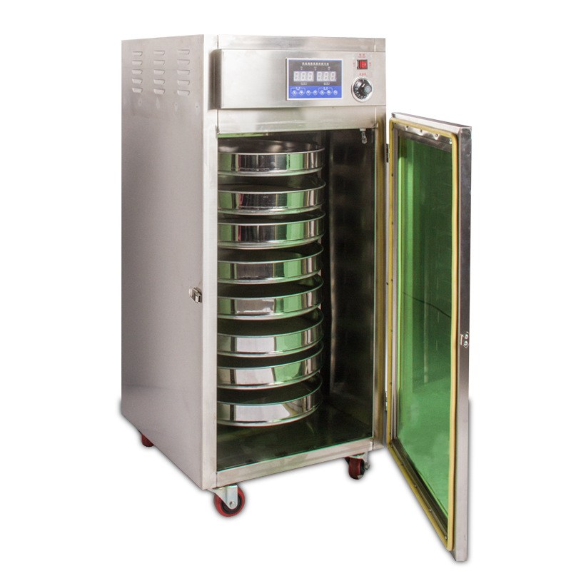 8层旋转烘干机不锈钢烘焙机茶叶五谷杂粮药材食品烘干烘焙机