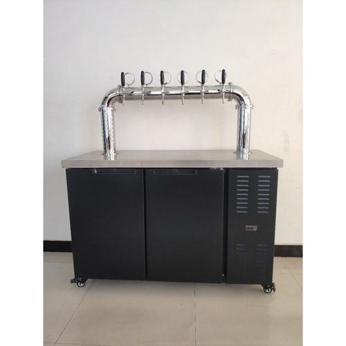 6头8桶风冷啤酒柜 制冷保鲜打酒机 精酿啤酒机