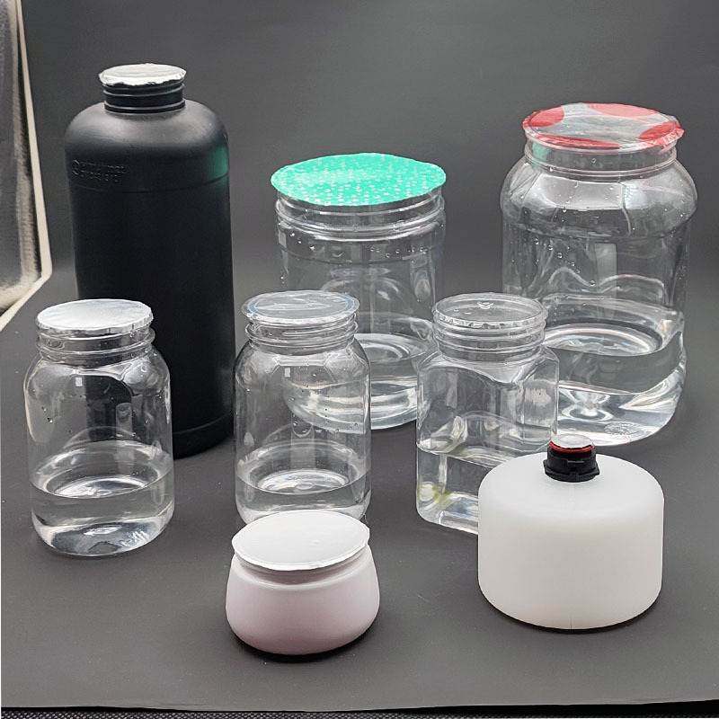 厂家非标广口瓶铝箔封口机 塑料桶20KG大桶封口机 PET罐子封膜机