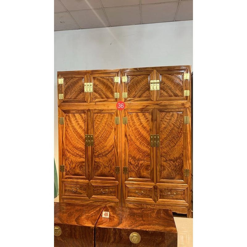 全香樟木顶箱柜中式储物柜樟木大衣柜香樟木柜子香樟木卧室衣柜