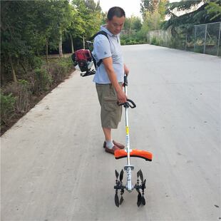 山区果园背负式汽油除草机 二冲程果园茶园松土锄地机型号