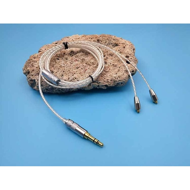 冷冻单晶铜镀银se535ie80s ue900s im50ls70a2dc mmcx耳机升级线