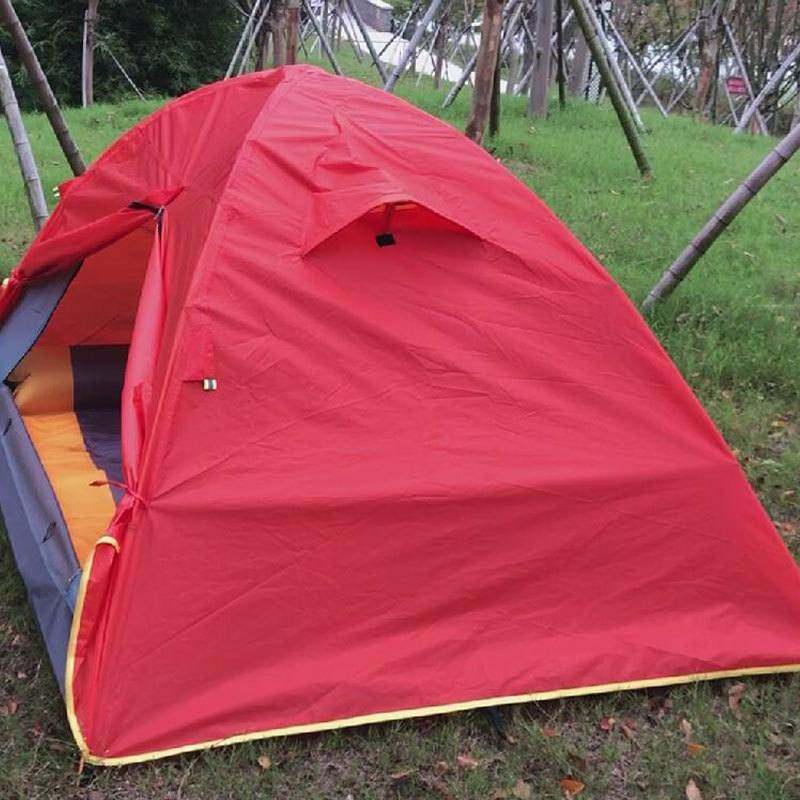 铝杆帐篷批发户外双人超轻三季搭建防雨野营帐篷露营双门户外双层