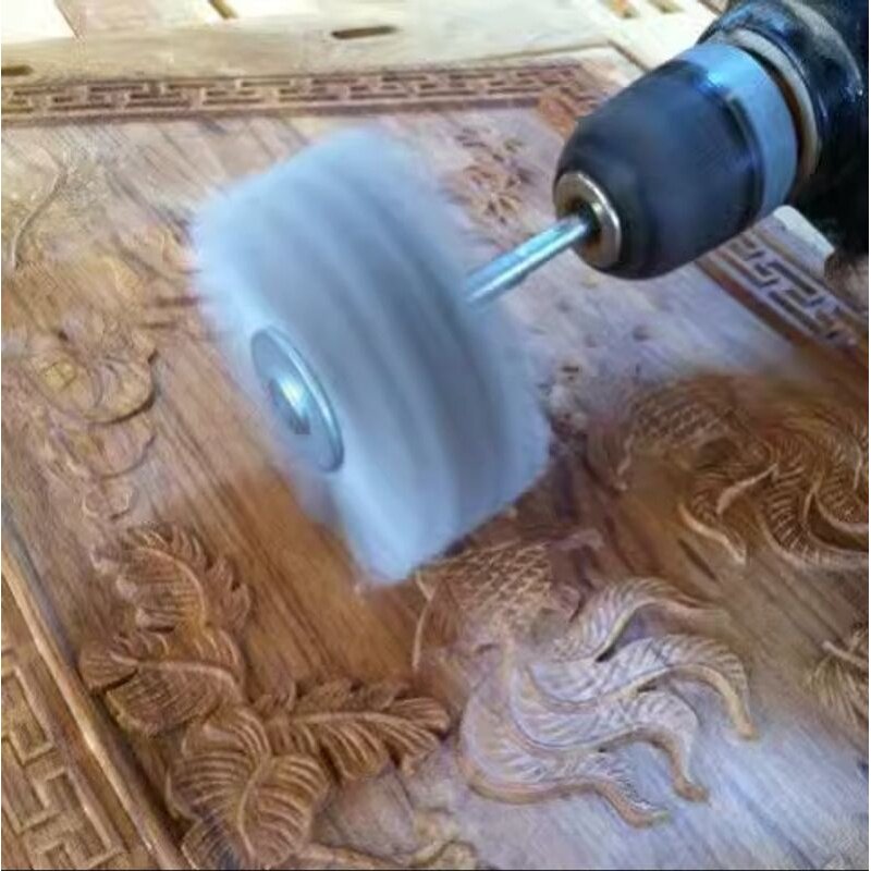 木工打磨抛光工具角磨机用抛光片 平面木板打磨神器