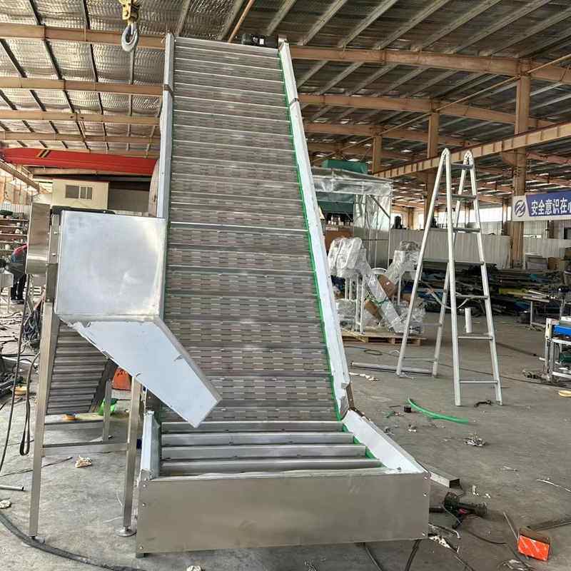 定制食品包装流水线网链输送带药材烘干杀菌沥水网链带式输送机