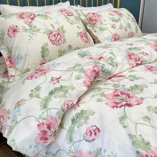 新品【集合】外贸贡缎纯棉60支200密度床单被罩四件套等W