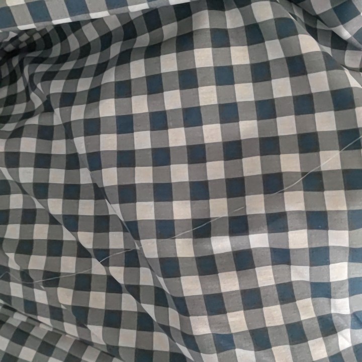 12蓝色格子纯棉斜纹床单1.5*2.3,居家布艺,家纺布艺/布料面料缝制服务,淘宝优惠券,粉丝福利购,淘宝优惠卷