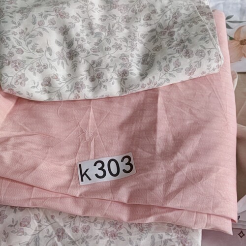 K303四件套被罩2*2.3床单2.6*2.3枕套一对