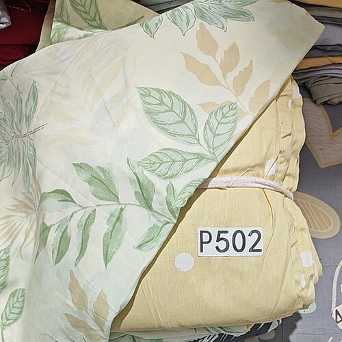 P502四件套纯棉斜纹床单2.6*2.3被罩2*2.3枕套一对