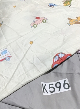 K596纯棉高密斜纹四件套被罩2*2.3床单2.6*2.3枕套一对