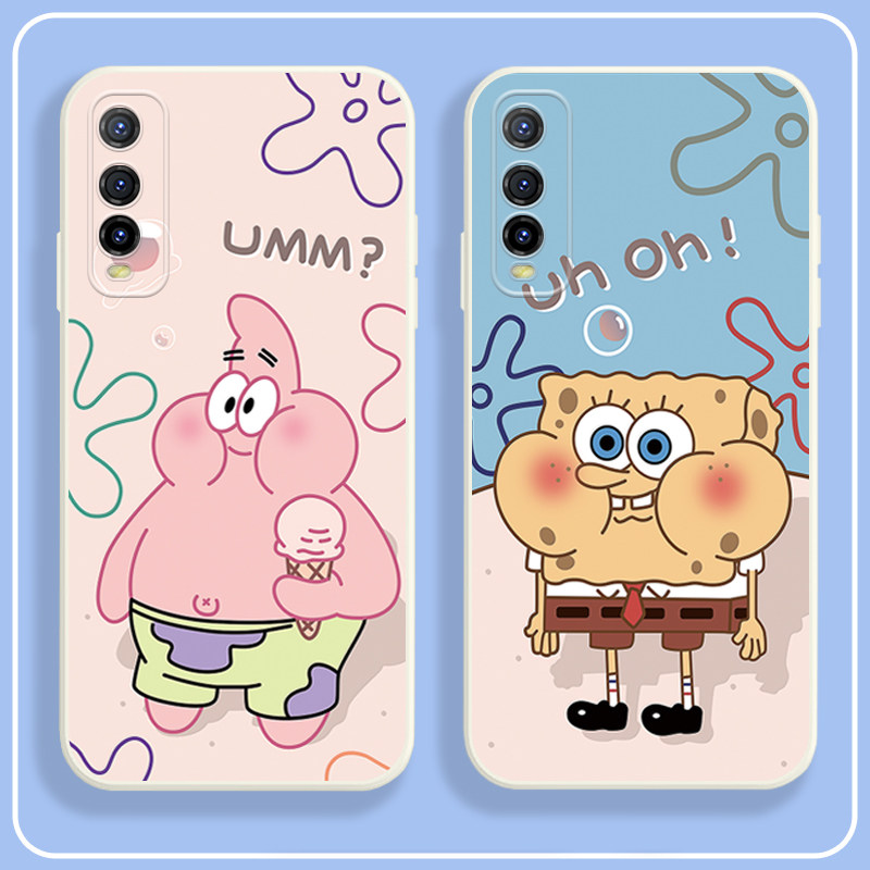 海绵宝宝vivoy30手机壳vivoy30g派大星可爱男女viviy30维沃丫30萌y30