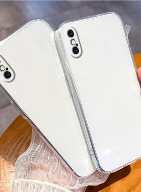 适用苹果XS XR手机壳高透简约iPhonexsmax透明iPhoneX XS防摔xr软