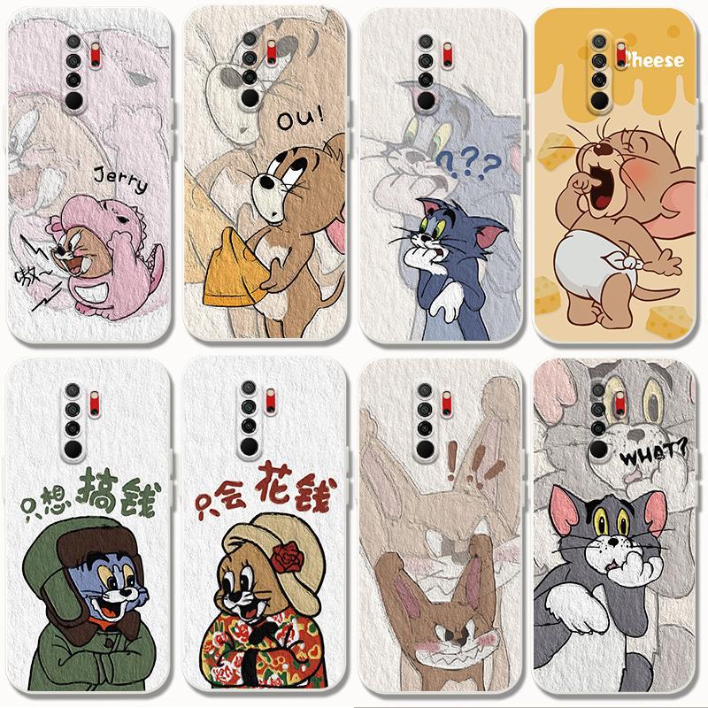 适用于Redminote8手机壳猫和老