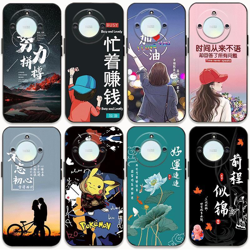 适用荣耀x60手机壳情侣x60pro卡